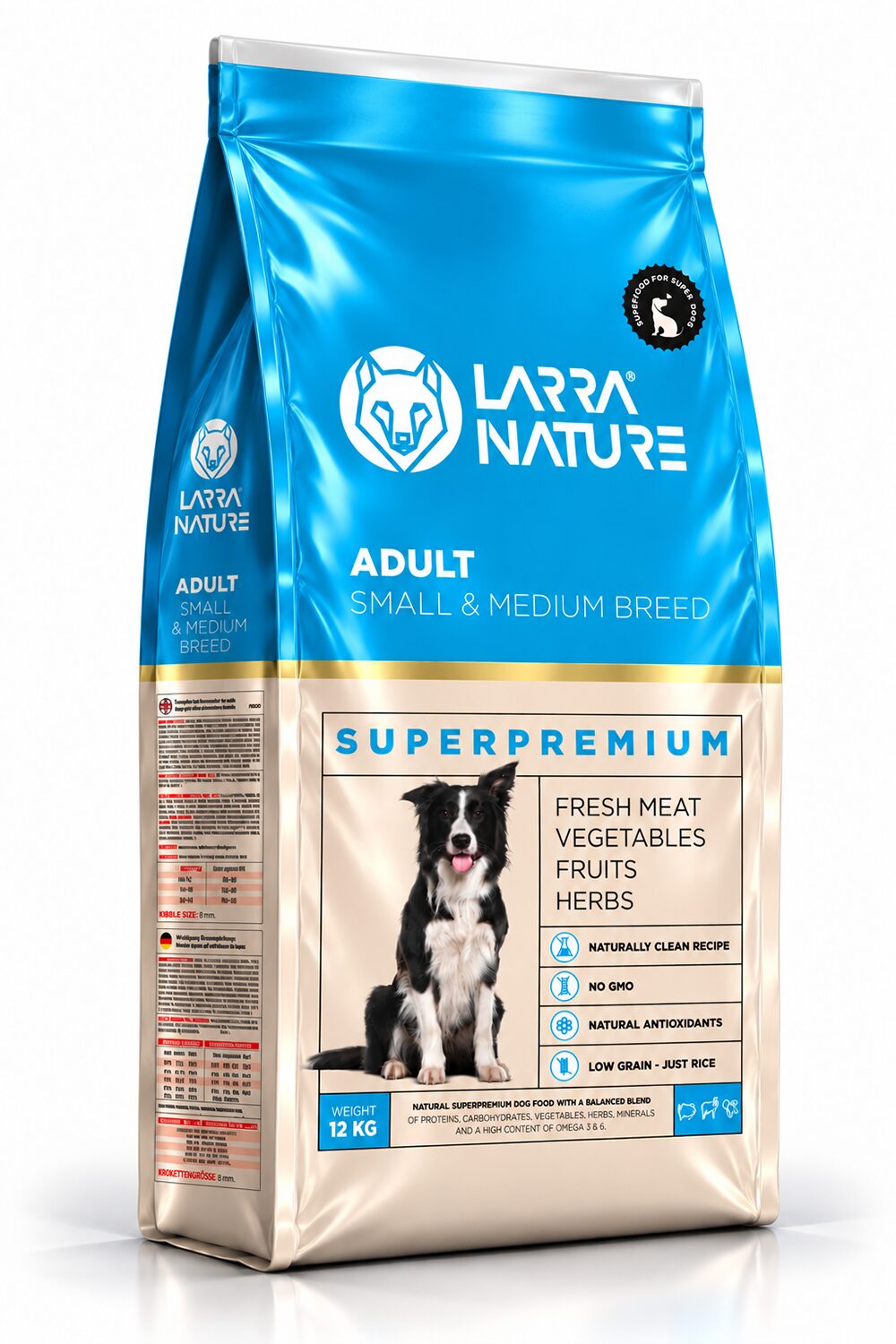ADULT_SB (1) Larra Nature Adult Superprémium Malé a Stredné Plemená 26/14 – Obrázok 1