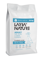 Larra Nature Adult pre veľké a obrie plemená - Biela Edícia 10 kg